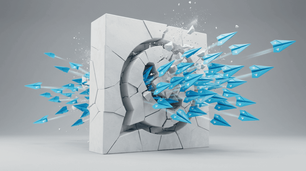 Telegram vs WhatsApp：一场围墙花园与自由荒原的营销战争