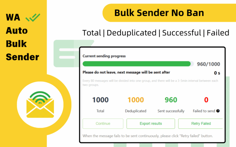 Free WhatsApp Bulk Sender Extension