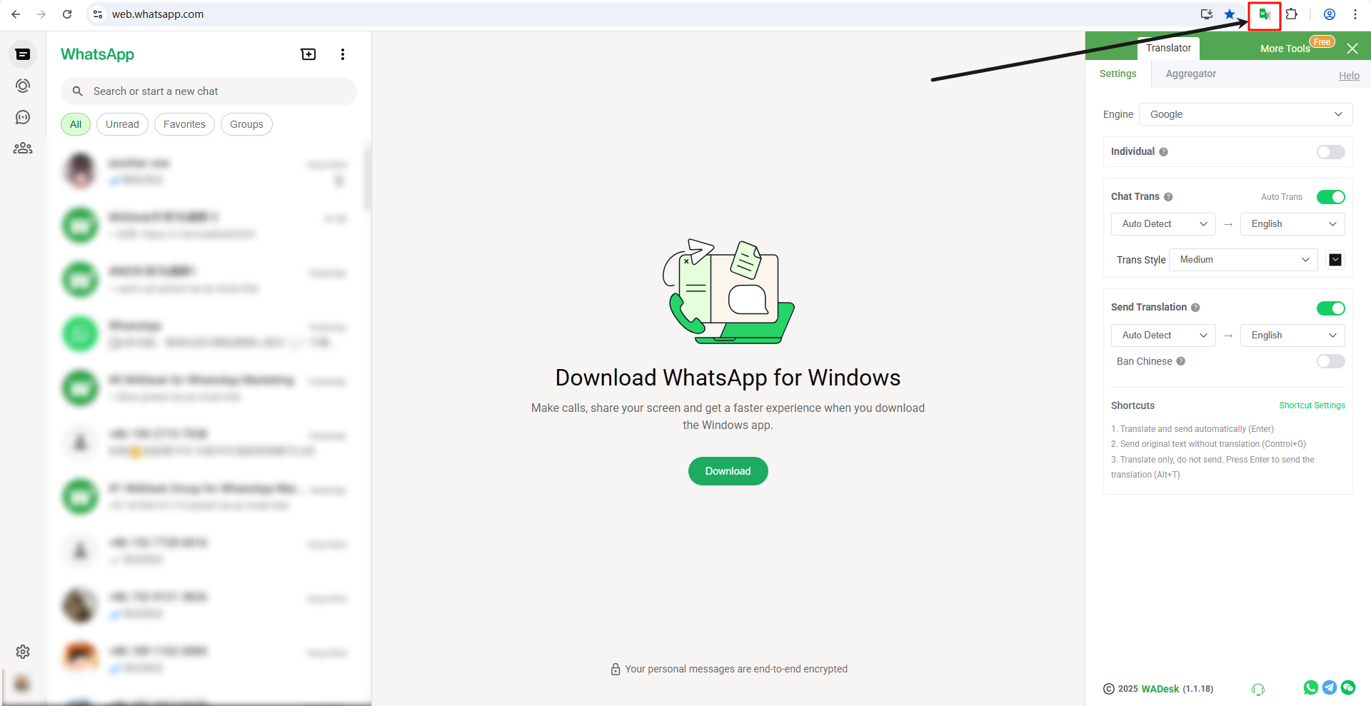 Open WhatsApp Web Guide