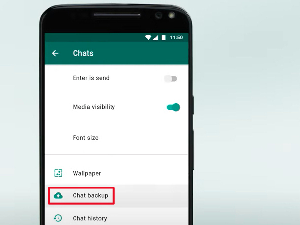 WhatsApp聊天备份