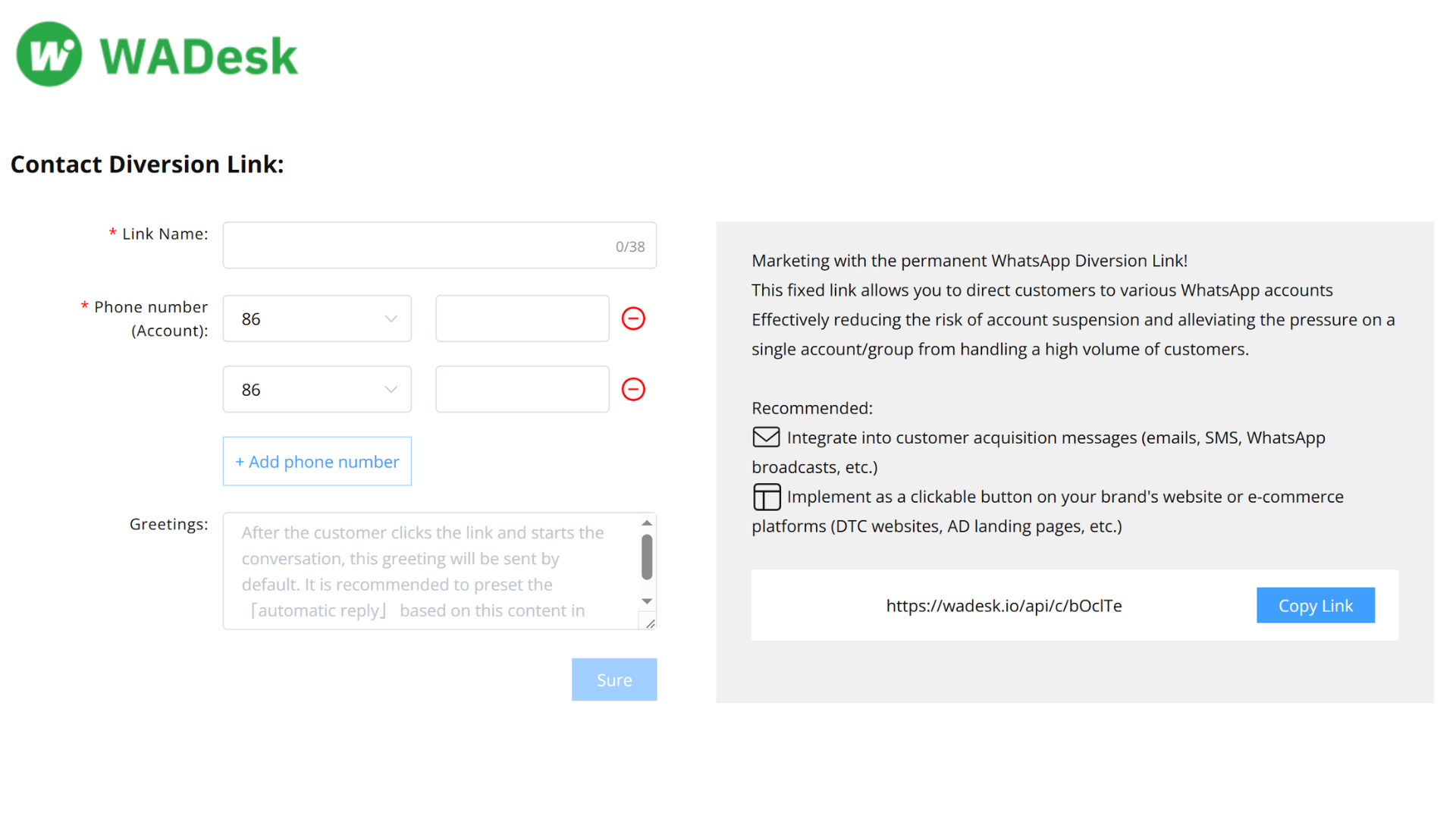 WhatsApp Efficiency Demo